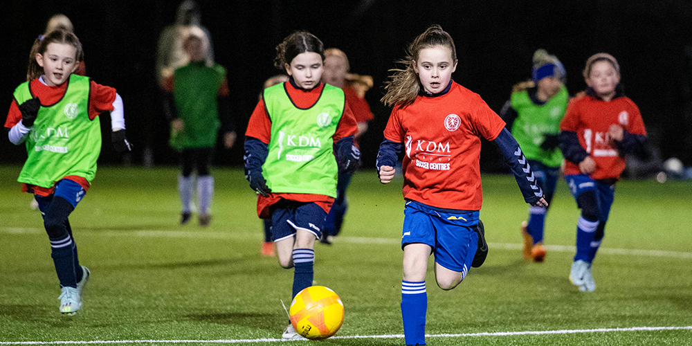 Grassroots girls football in Scotland